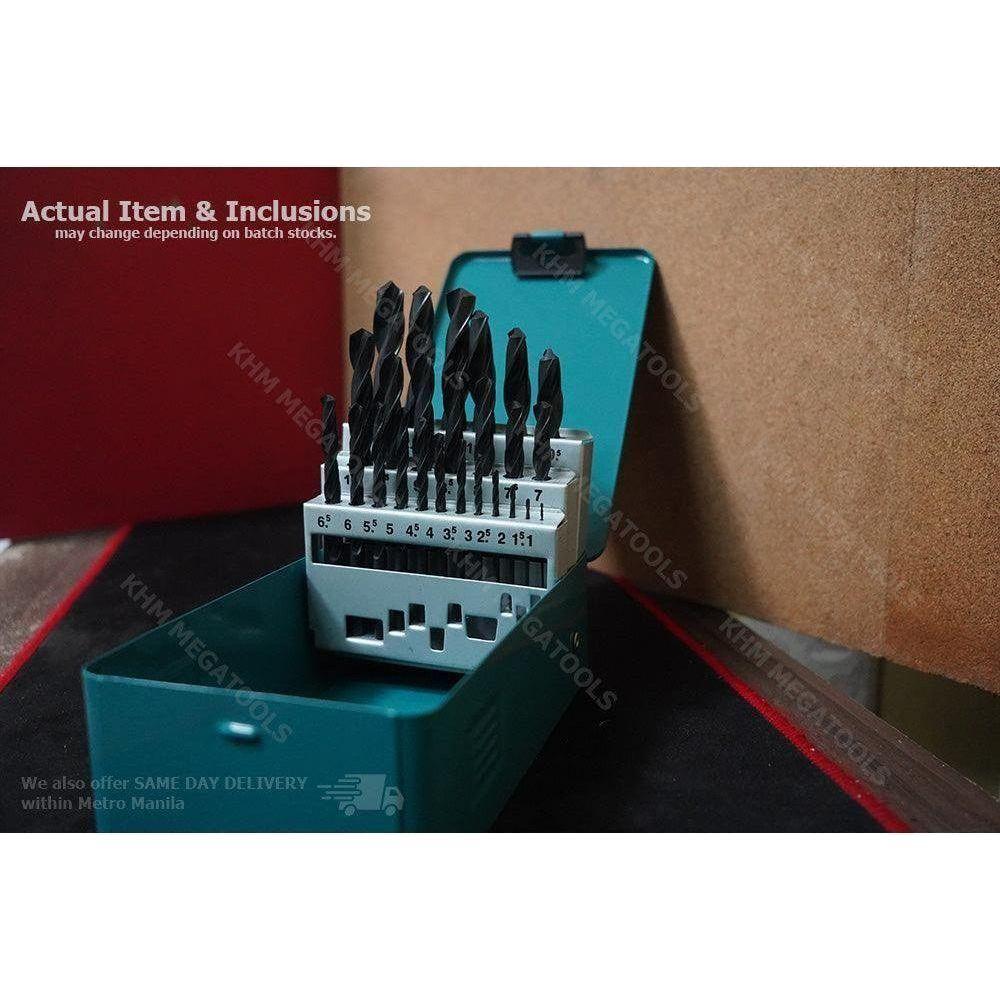Makita D-54097 HSS-R Metal Drill Bit Set 25 pcs. - KHM Megatools Corp. Makita D-54097 HSS-R Metal Drill Bit Set 25 pcs. - KHM Megatools Corp.